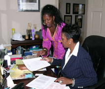 Our Team Working With Clients